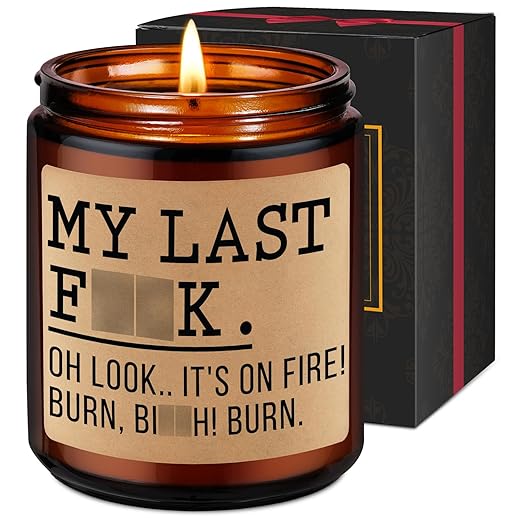 Fairy's Gift Candles - Novelty Gifts, Funny Relaxation Gifts for Women, Men, Coworker, Boss Gifts, Gifts for Friend - Cool Birthday Fun Gifts for Her Mom - Christmas, Office, Relaxing Gifts for Women