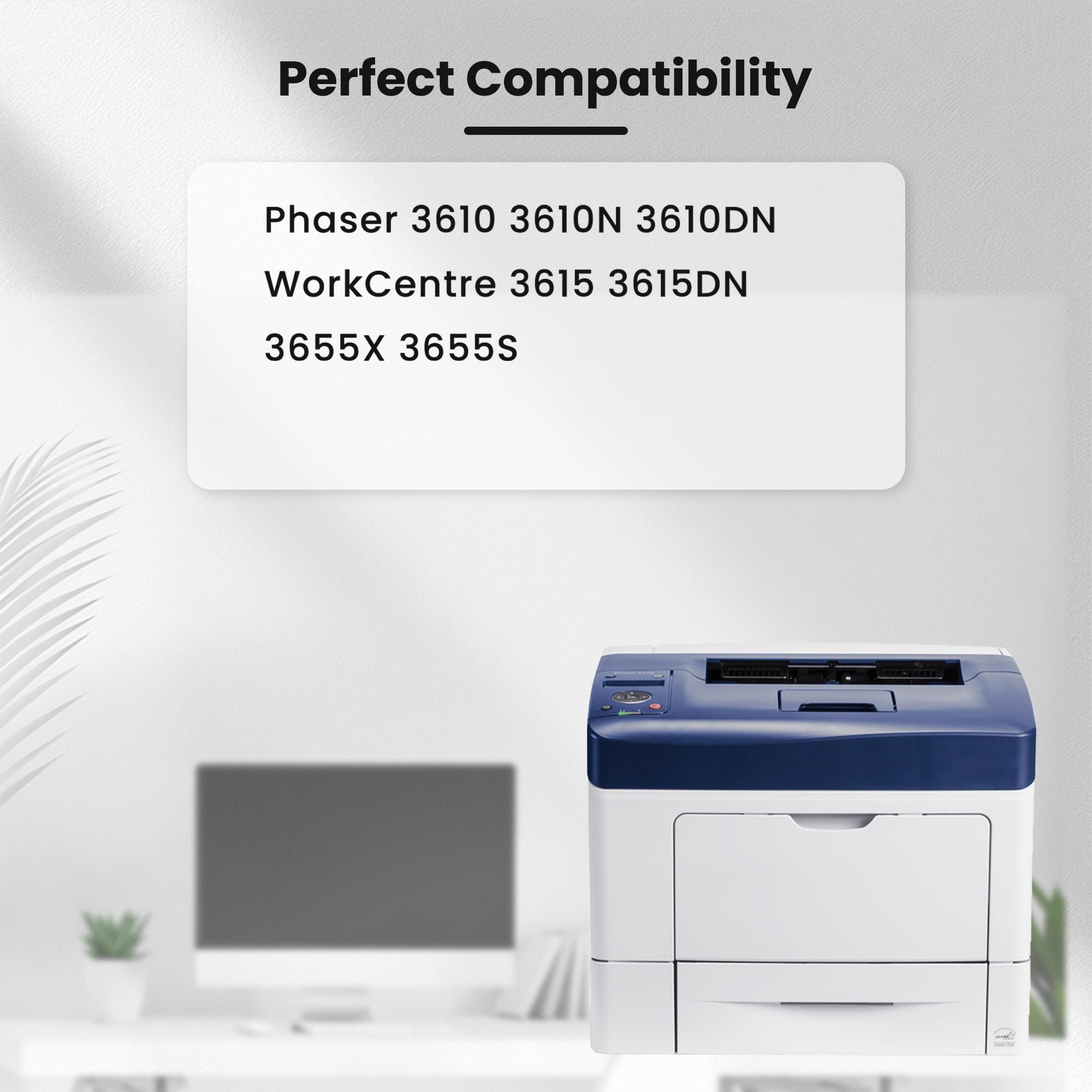 115R00084 Fuser Maintenance Kit (110V) Compatible for Xerox 3610 3615 Fuser Works with Phaser 3610DN 3610N WorkCentre 3615DN 3655S 3655X Printer 115R00084 Fuser Unit