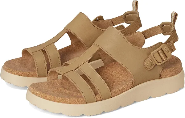 Merrell Women's Fleur Backstrap Sandal, Beaver, 7
