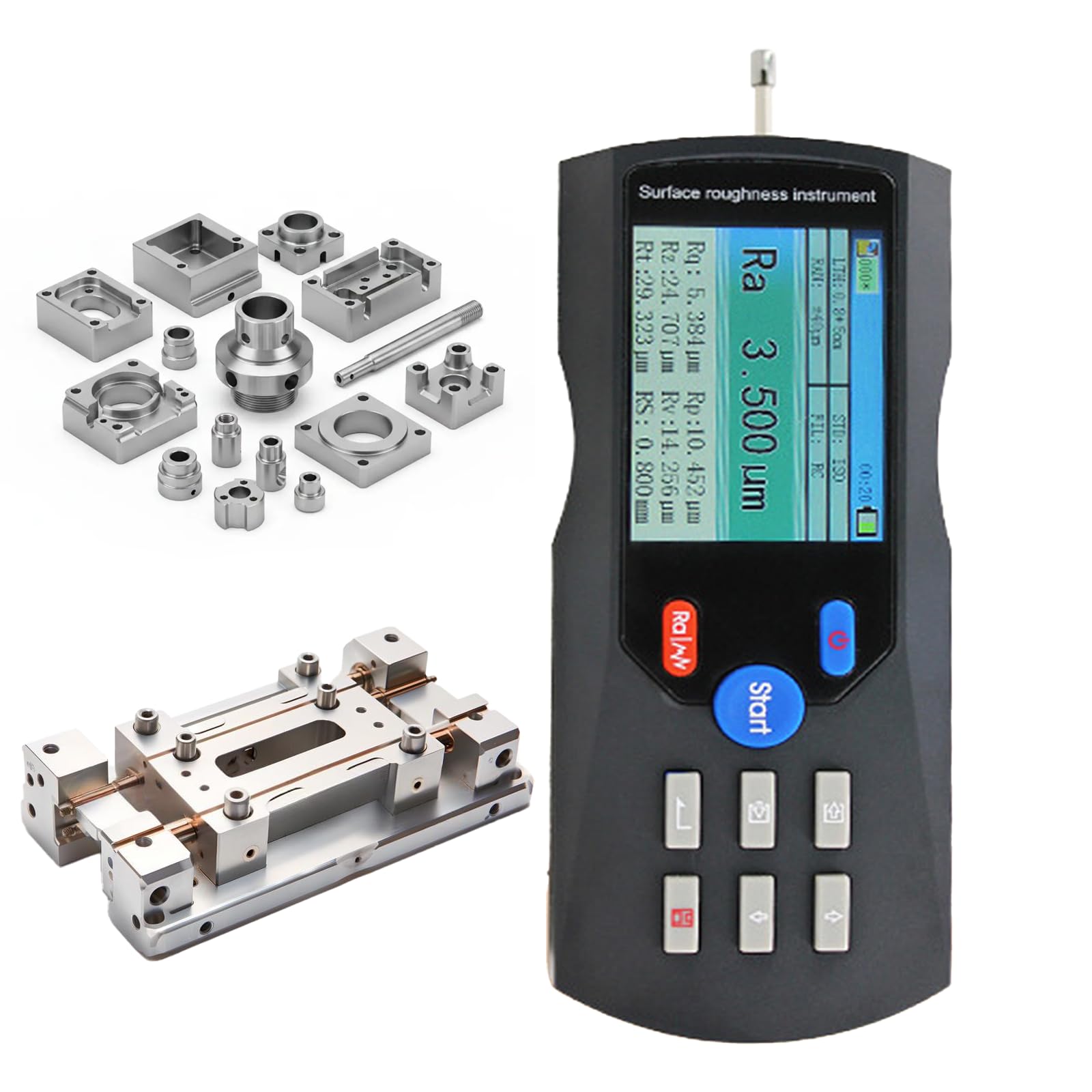 DongDongQiang High Precision Portable Sur face Roughness Tester Gauge