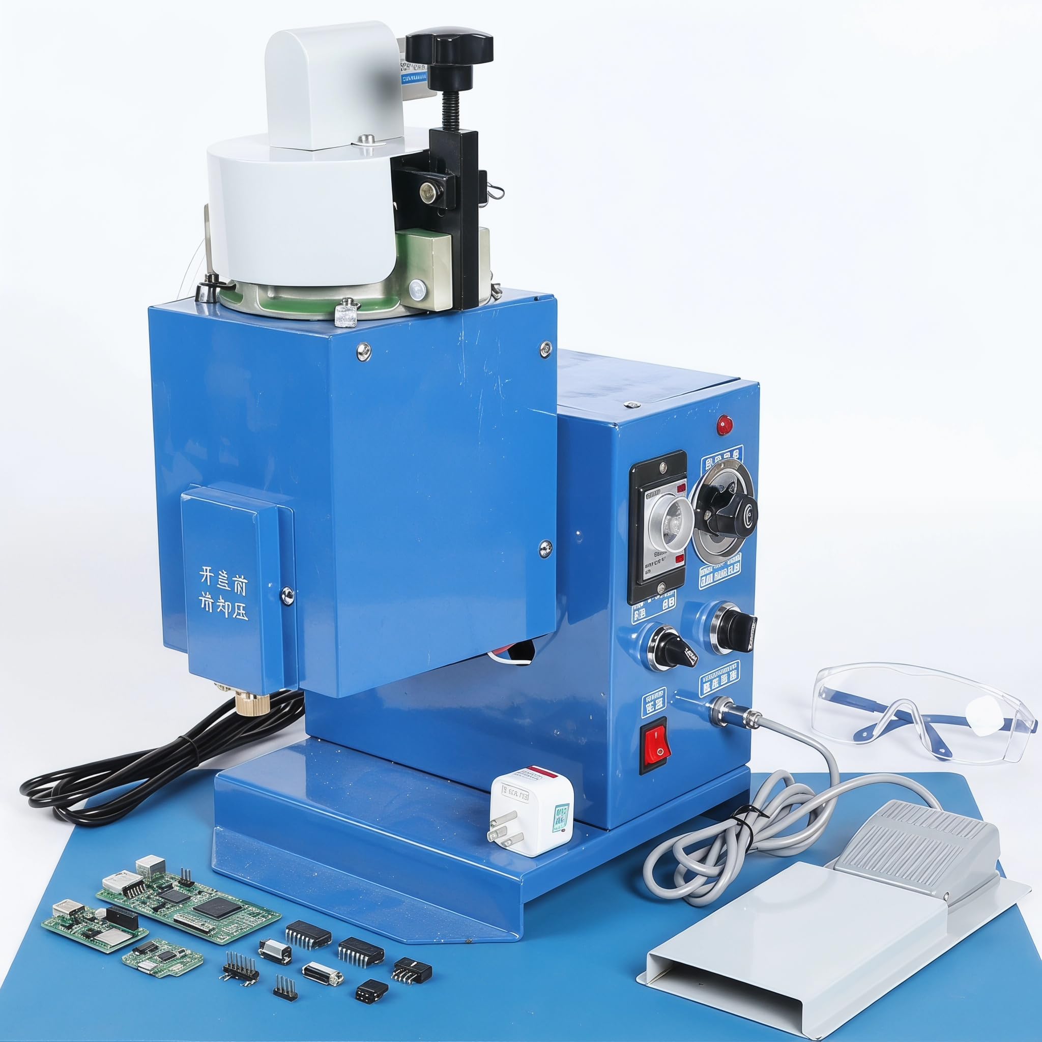 Macchina Iniettore A Spruzzo per Colla A Caldo Commerciale - Dispenser di Adesivo Semiautomatico per Lindustria, Attrezzatura Efficiente per Pistola per Colla Ad Uso Professionale