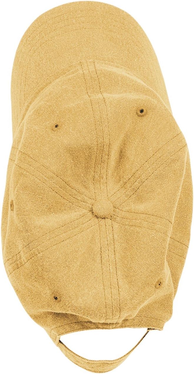 Pigment-Dyed Baseball Cap OS MUSTARD