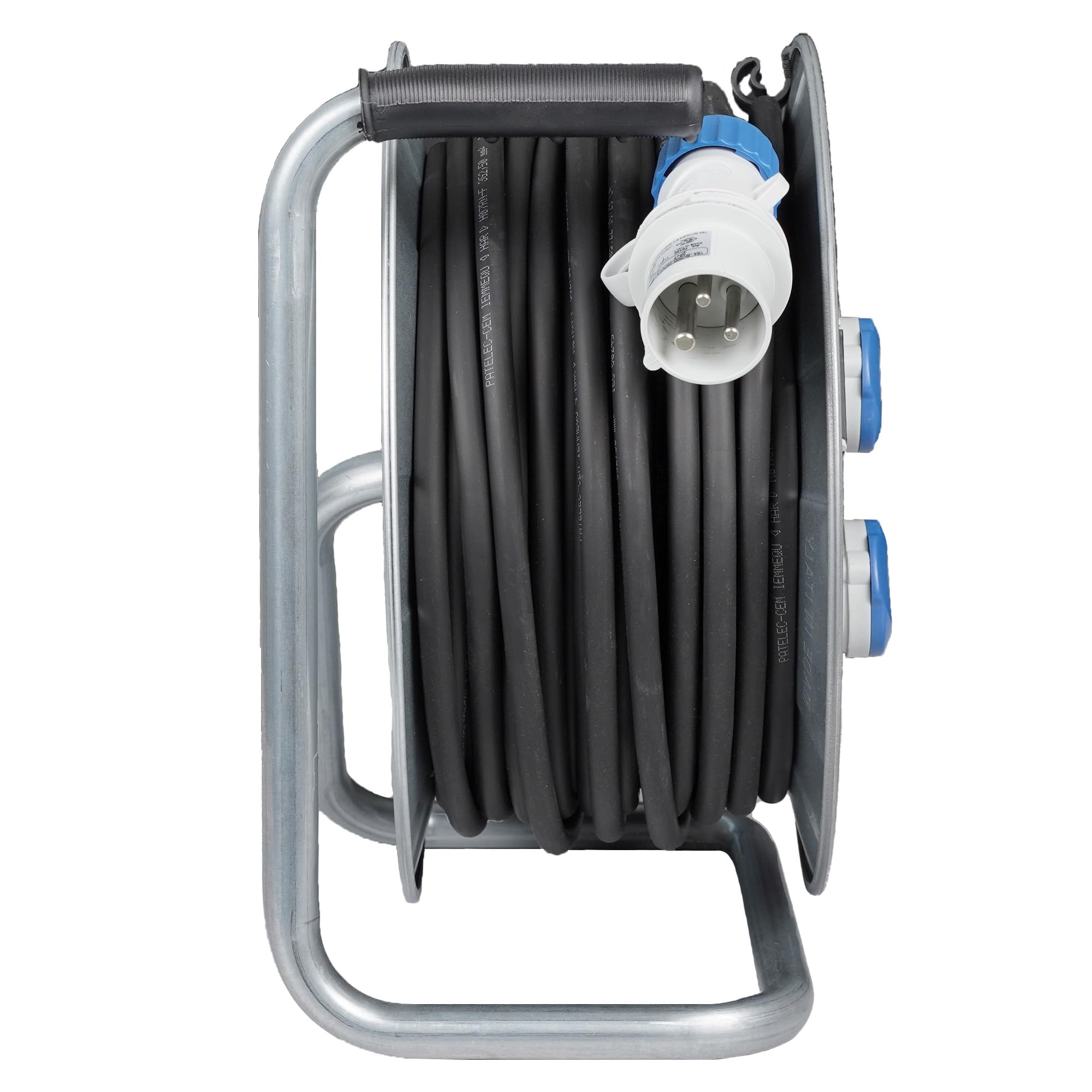 FANTON 14370 Avvolgicavo Industriale Golia, metallo, 30 m