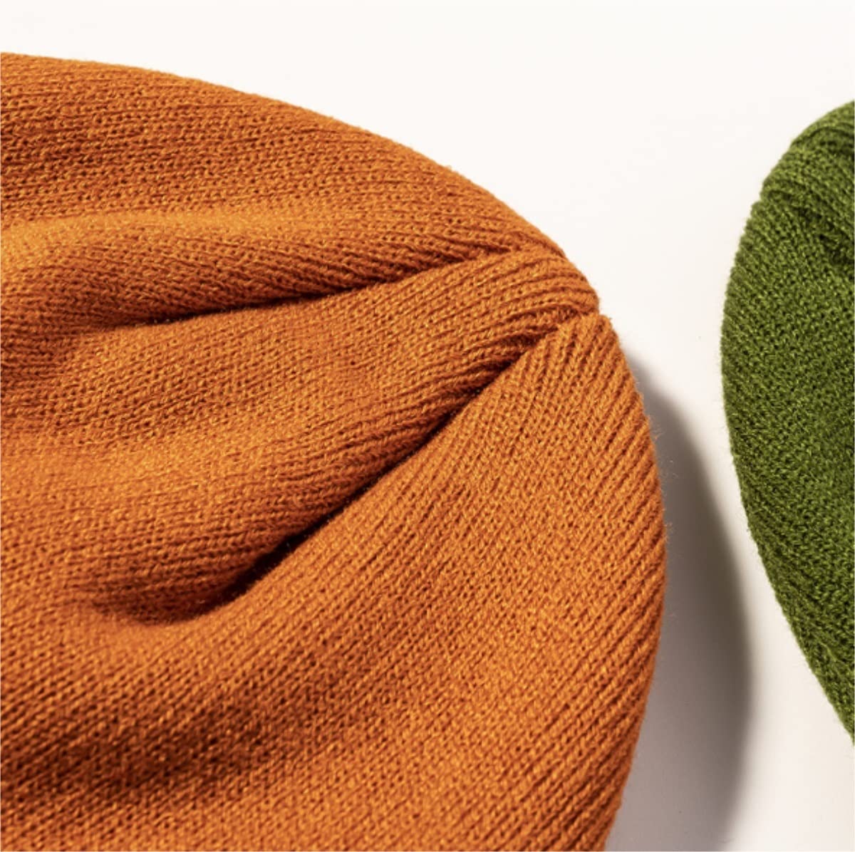 Gorro de Lana de Invierno Suave, elástico, Grueso, Bonito, de Punto, para el frío, térmico, para Mujer (Talla única)
