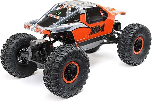 Miniatura 8 de Axial Camión RC 124 AX24 XC-1 4WS Crawler cepillado RTR (incluye todo lo necesario no requiere otras compras), naranja, AXI0003T2