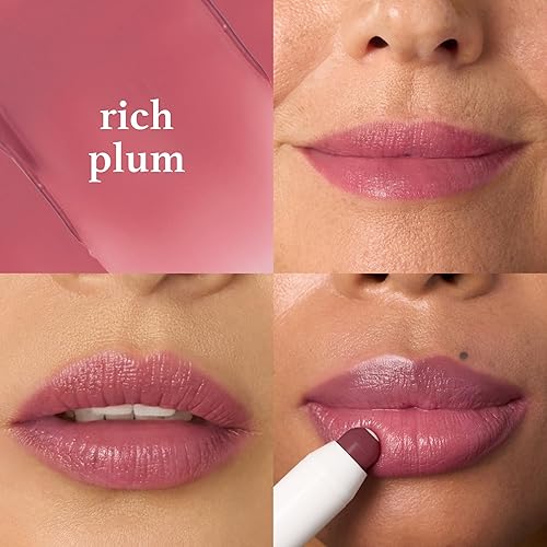 Miniatura 2 de Julep It's Balm Bálsamo labial teñido + color de labios construible, ciruela intensa, acabado brillante natural, núcleo hidratante de vitamina E,