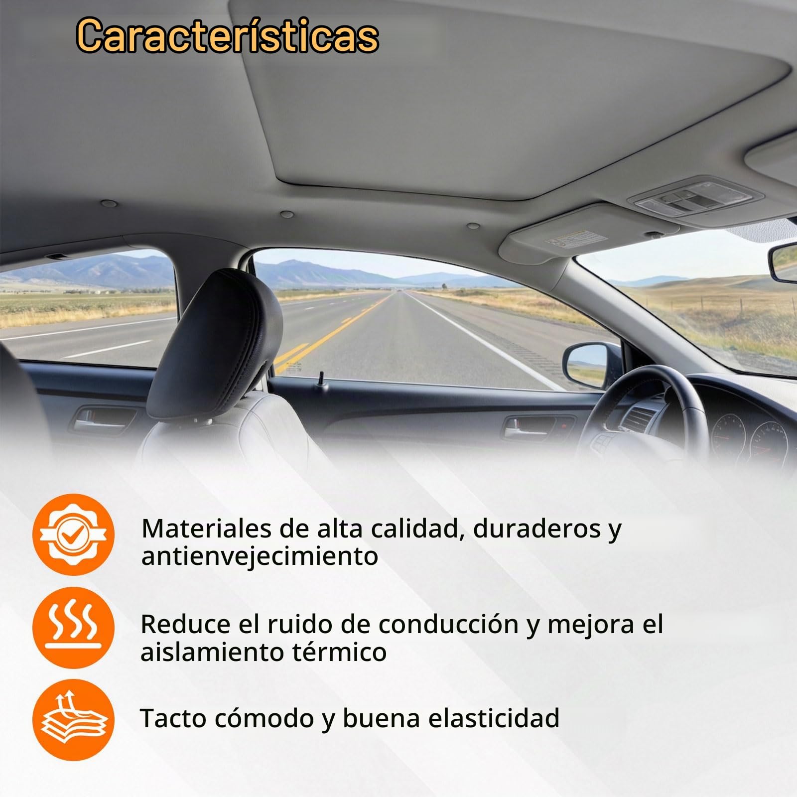 Tela de ante para techo de coche, tela de ante con respaldo de espuma de 3 mm, tipo malla de punto plano, material de repuesto interior para reparación de techo de coche/camión/SUV/RV, material de