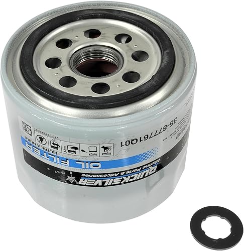 Miniatura 5 de Kit de cambio de aceite Quicksilver de 4 tiempos  para motores fuera de borda Mercury  15, 20, 25, 30, 40, 50, 60, 75, 90, 115, 150, 175, 200, 225,