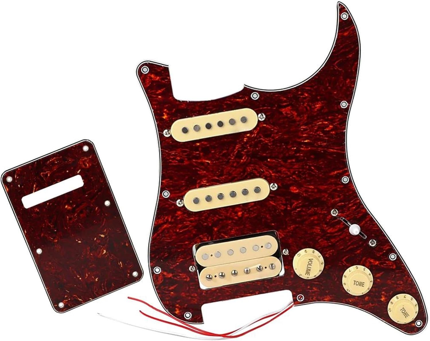 ストラト用 SSH PU アッセンブリー リアパネル付き ANDY TIMMONS 春畑道哉