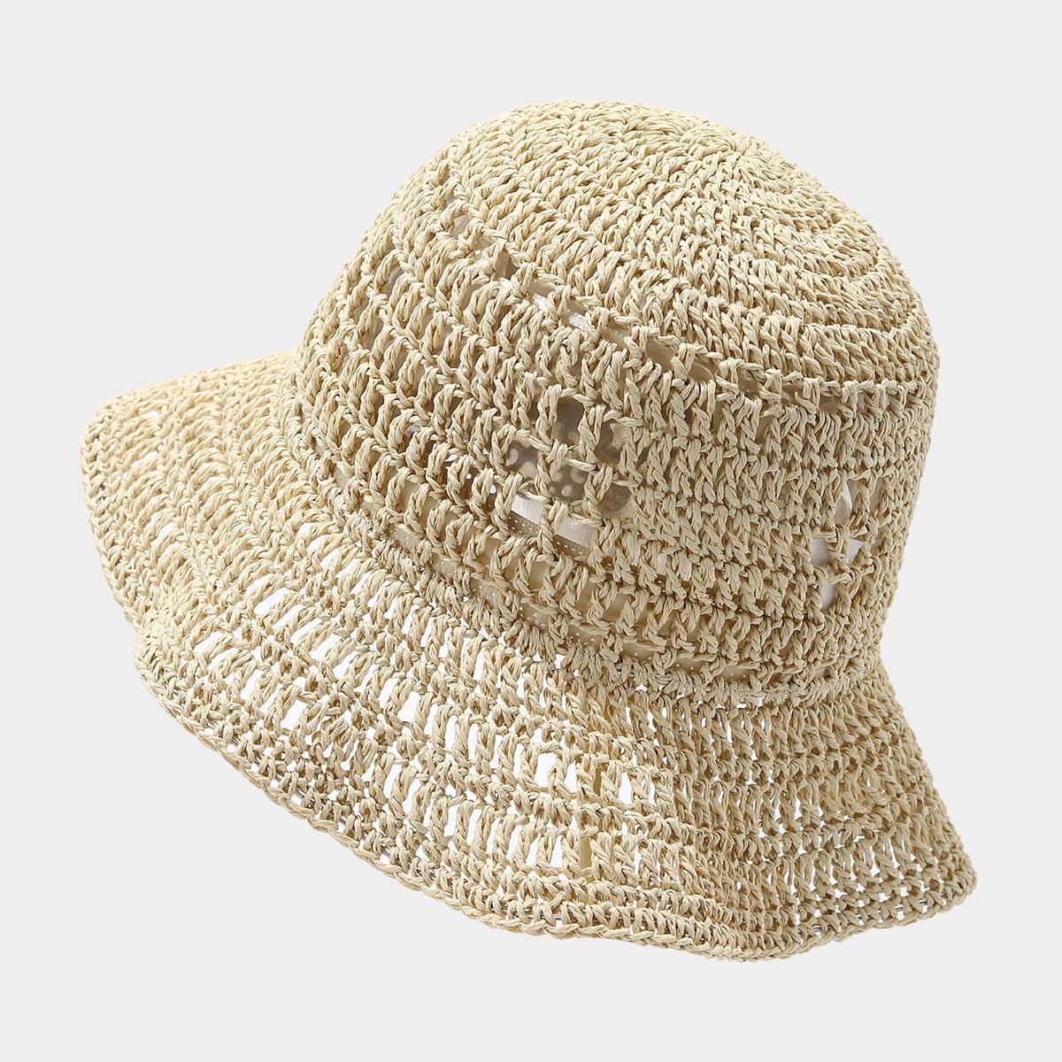 Dames Zonnebrandcrème Vakantie Zomer Zonnehoed Elegante Stijlvolle Strohoed Met Polka Dot Lint 20328