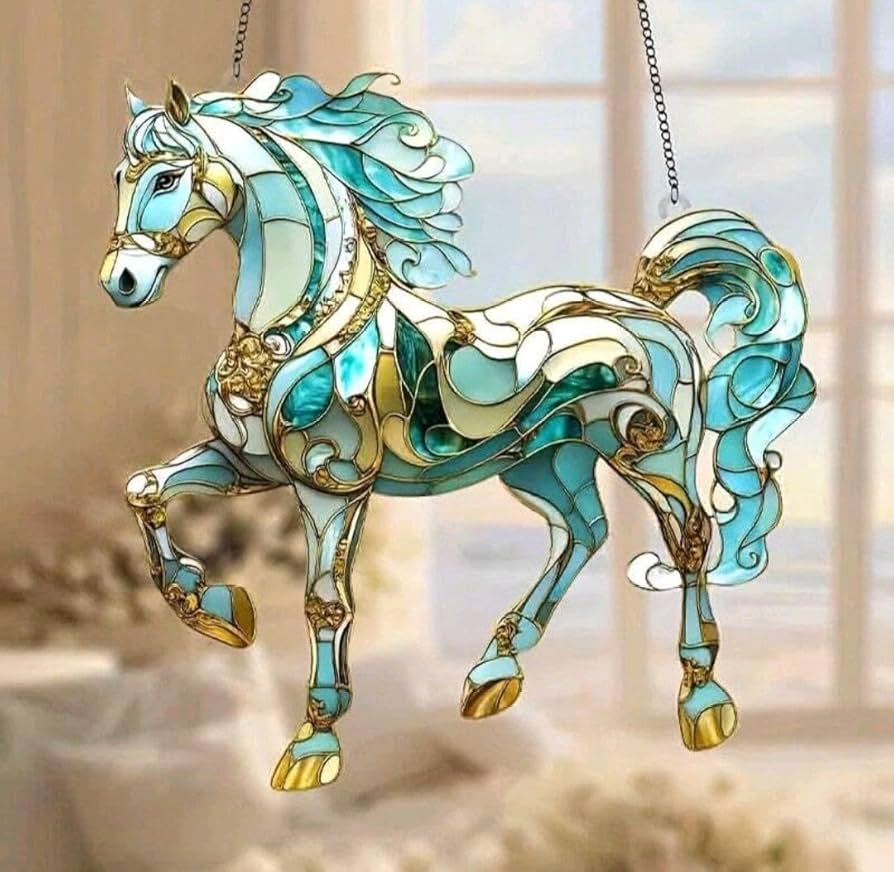 ステンドグラスオーナメント　ハンドメイド　サンキャッチャー　オーナメント　干支 ステンドグラスオーナメント ハンドメイド サンキャッチャー