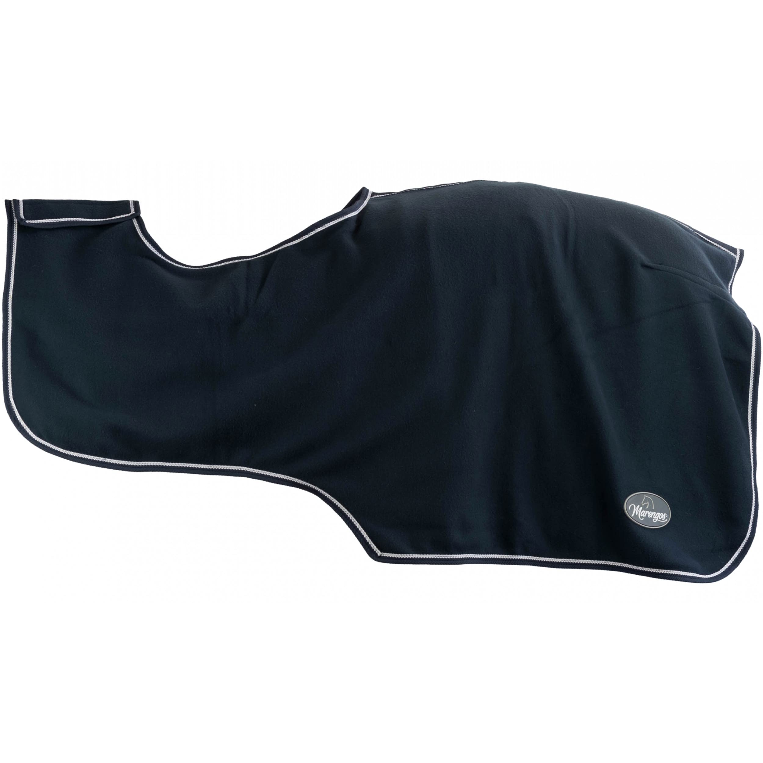 Fleece-Ausreitdecke Marengos marine Pony