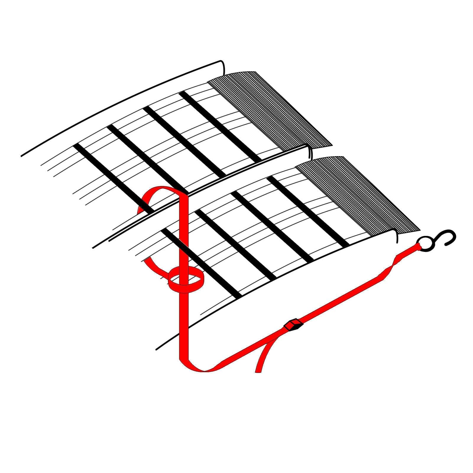 Lote de 2 rampas de carga 228 cm 1360 kg Moto ATV Plegable Aluminio Rampa Rail de acceso 16_0001225