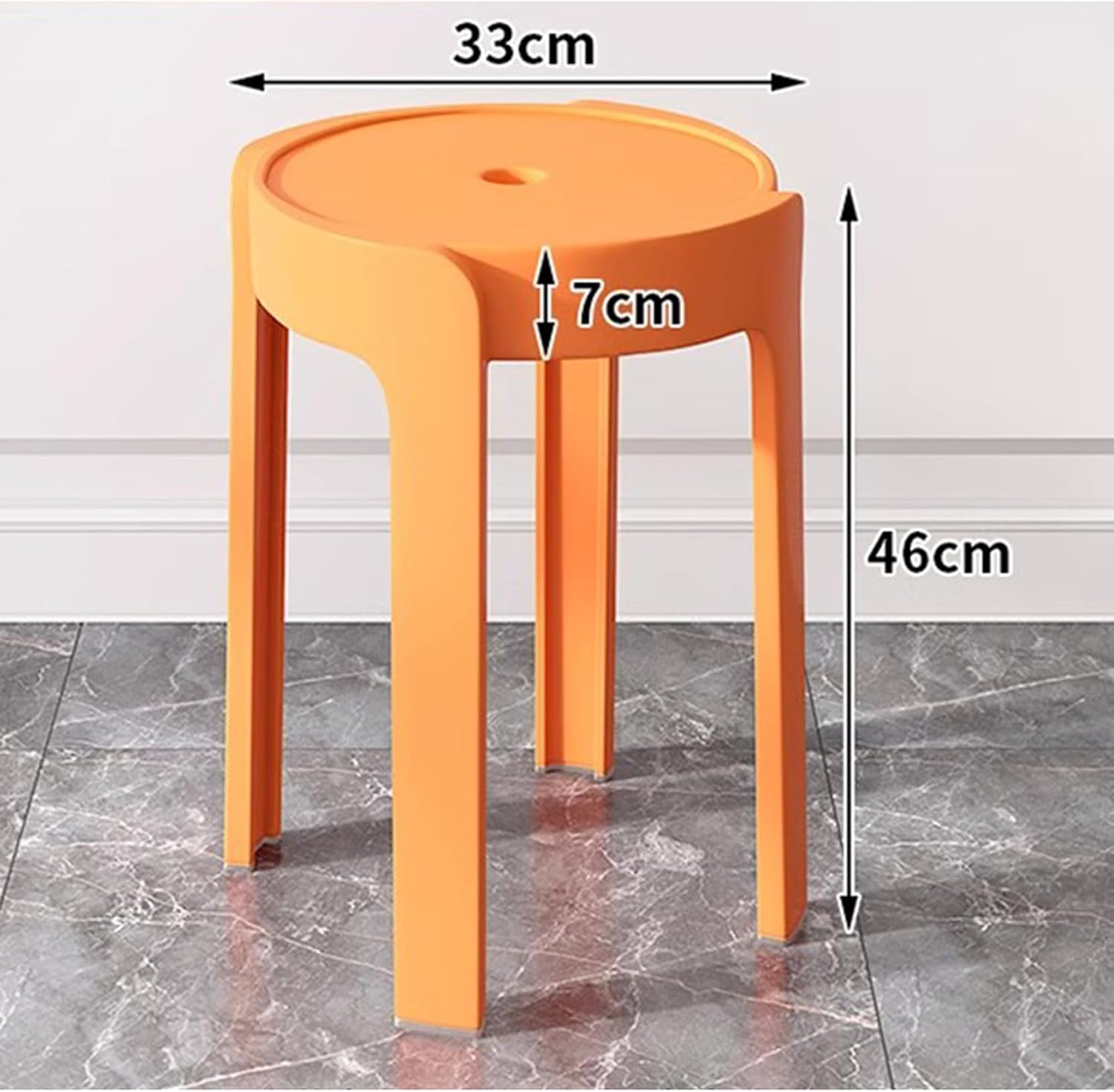 スタッキングスツール 2脚セット st8cn2-361 5色対応 グリーン