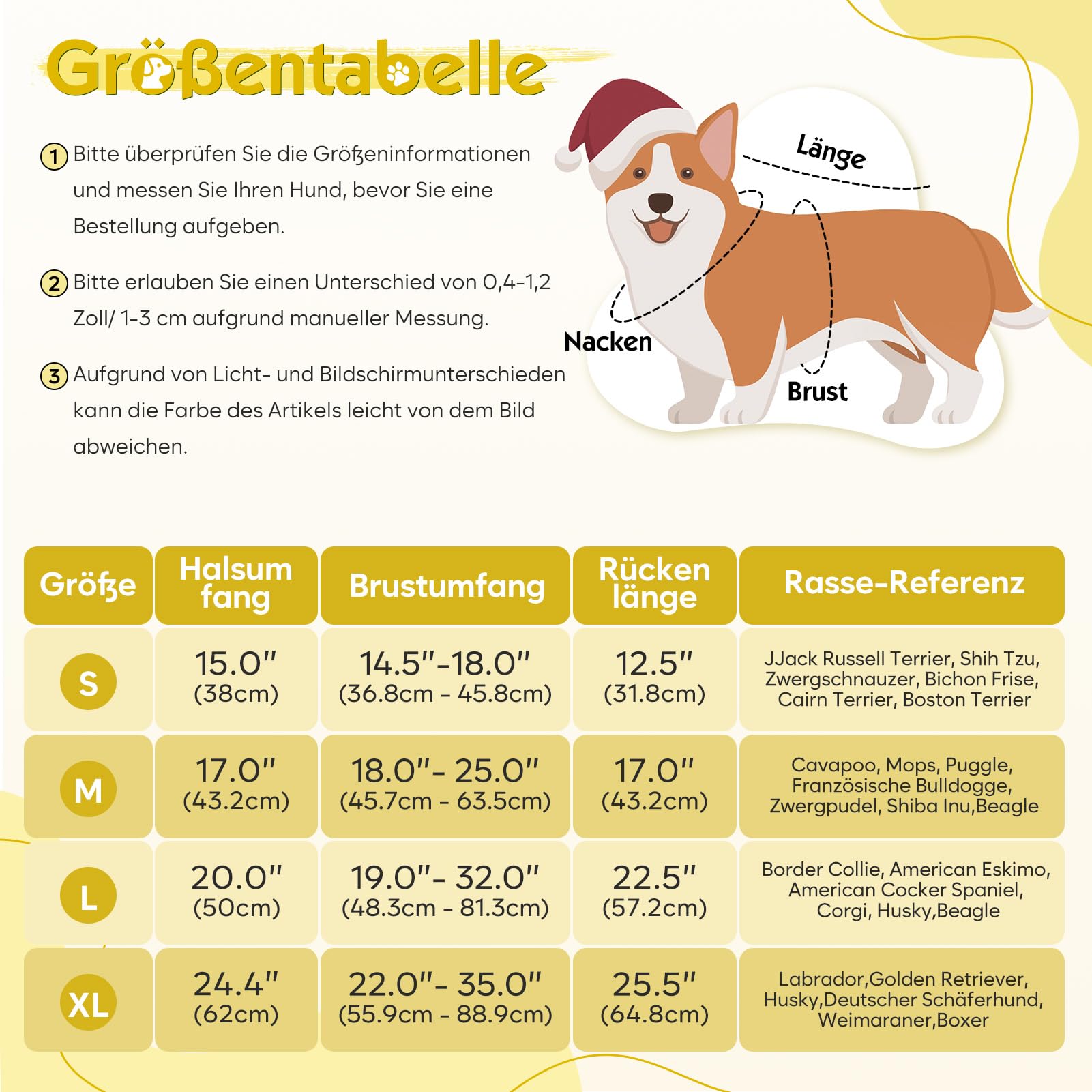 Weesiber Manteau de Pluie Imperméable Réfléchissant pour Chien, Étanche Ultraléger et Aéré, Veste Ajustable pour Animal de Compagnie, Poncho pour Chien(S,Jaune)