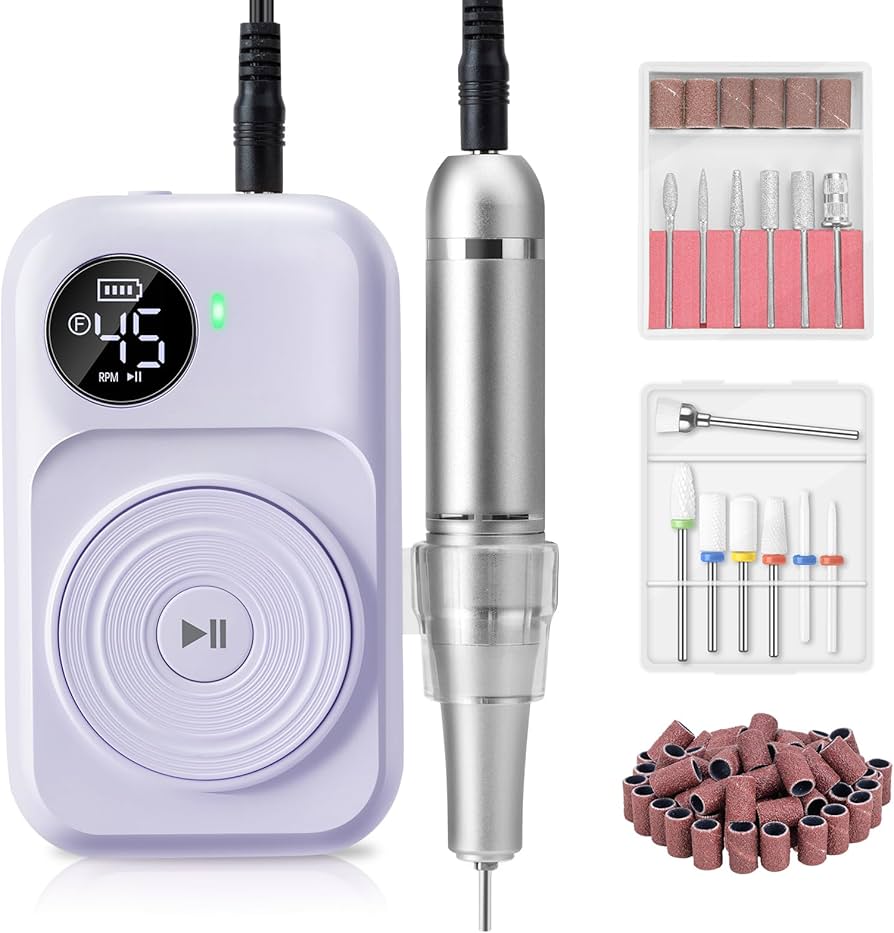 Madenia ネイルマシーン Amazon.co.jp: Madenia 充電式 プロ用 ネイルマシン - 45000 RPM 電動