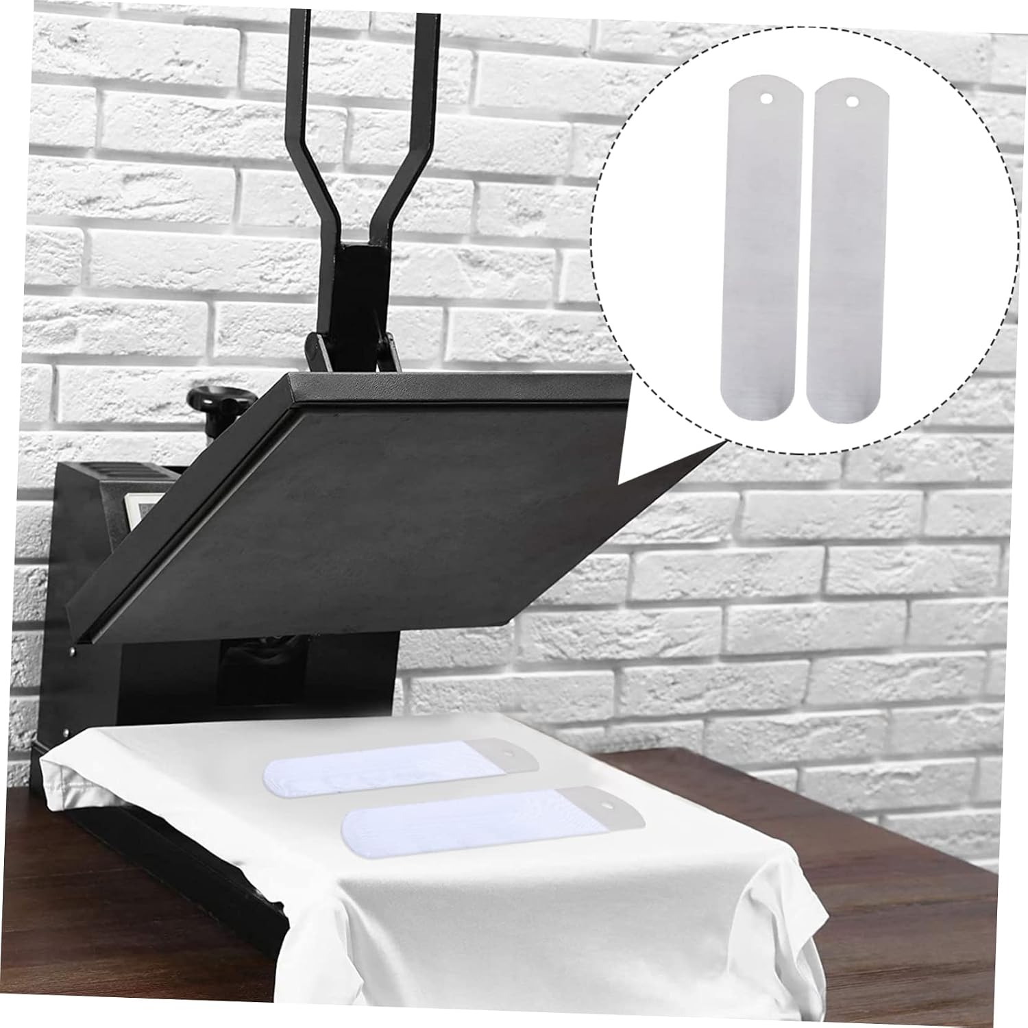 Healifty 2pcs Aluminum Metal Straight Sock Boards for Sublimation Heat Press Sock Jigs with Hanging Lightweight Non Corrosive for Dye Transfer Printing Projects
