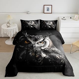 Erosebridal 3D Owl Twin Bedding Sets