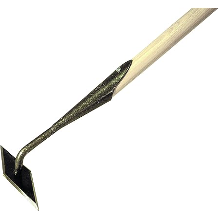DeWit Long Handle Diamond Hoe with P-Grip