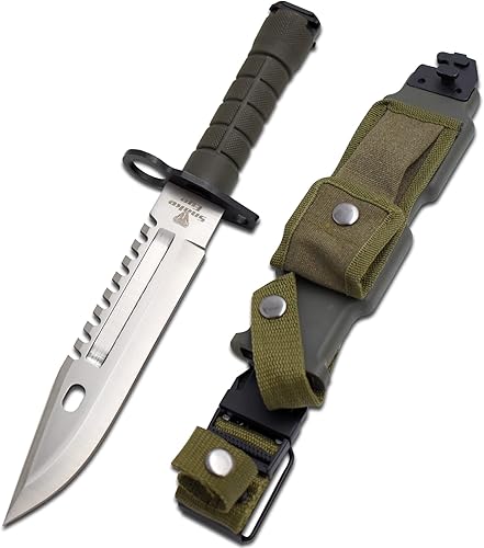 Miniatura 8 de Snake Eye Tactical Cuchillo de supervivencia de hoja fija, 13 pulgadas en total