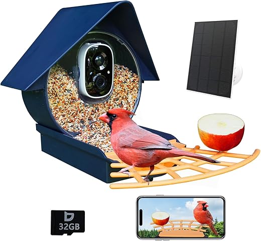 birdkiss smart bird feeder