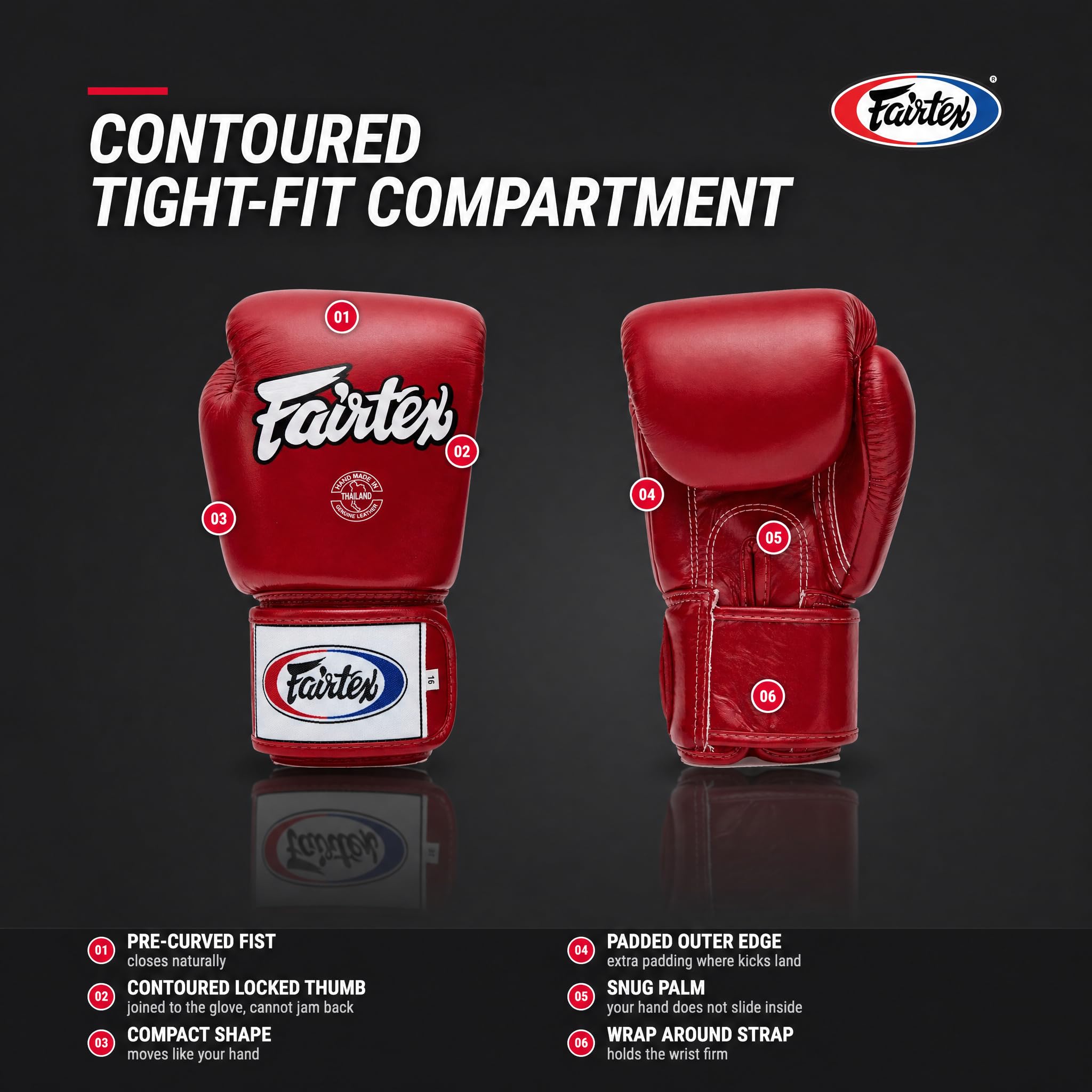 Amazon.co.jp: Fairtex ムエタイボクシンググローブBGV12 ダーク色