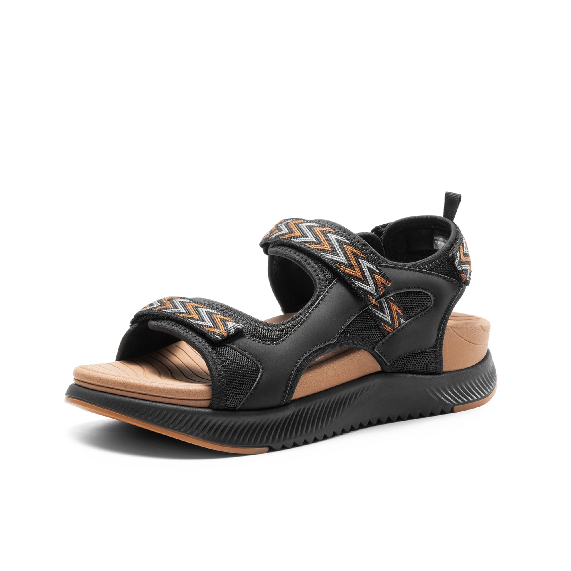 Women's Walking Sandals Arch Support Orthopedic Recovery Hiking Sandals Thick Athletic Cushion Adjustable Strap for Plantar Fasciitis