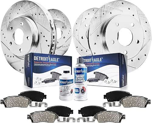 Detroit Axle - Brake Kit for Hyundai Elantra Veloster Kia