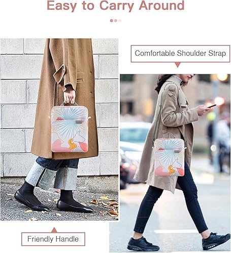 Vista 37 de MoKo Funda para tablet de 9 a 11 pulgadas, con asa para el hombro, se adapta a iPad Air M3 de 11 pulgadas, iPad A16 2025, Pro de 11 pulgadas, iPad