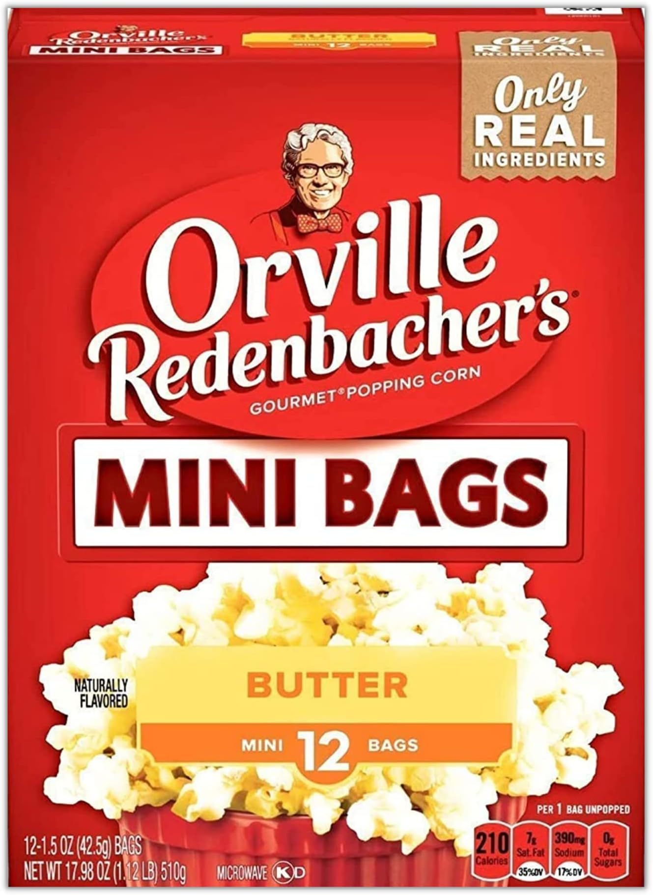 Orville Redenbacher's Smart Pop! Butter Flavored Popcorn (2