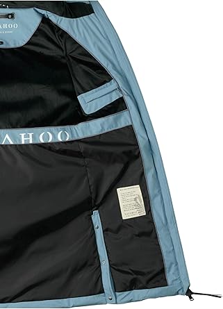 Navahoo N009 Winterjas voor dames (XS-3XL) - Waterafstotend, gedeeltelijk met teddyvoering, 4 zakken, gewatteerde jas met capuchon, warme jas voor vrouwen, Donkerblauw, XS