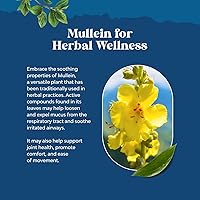 Vista 5 de USDA - Gotas orgánicas de gordolobo para pulmones – Desintoxicación y limpieza de pulmón a base de hierbas con extracto de raíz de malvavisco y hoja