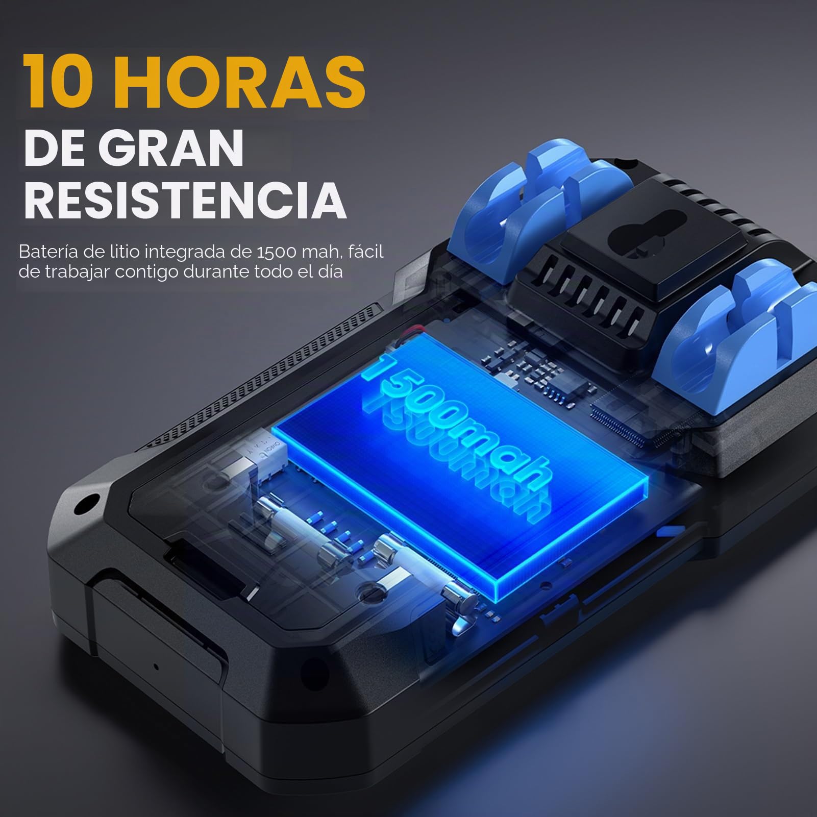 DEWIN Multímetro Digital, Automático Instrumentos de Medición 10000 Cuentas Multímetro Polimetro Profesional, Tester Electricista para Corriente CA/CC Tensión Resistencia Capacitancia NCV Frecuencia