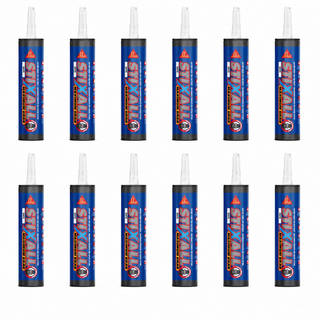 Sika Stixall Maximum Grab Adhesive, Waterproof, Interior & Exterior, 290ml