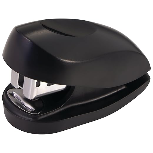 Swingline Mini Stapler, Tot, 12 Sheet Capacity, Includes Built-In Staple Remover & 1000 Standard Staples, Black (79171)