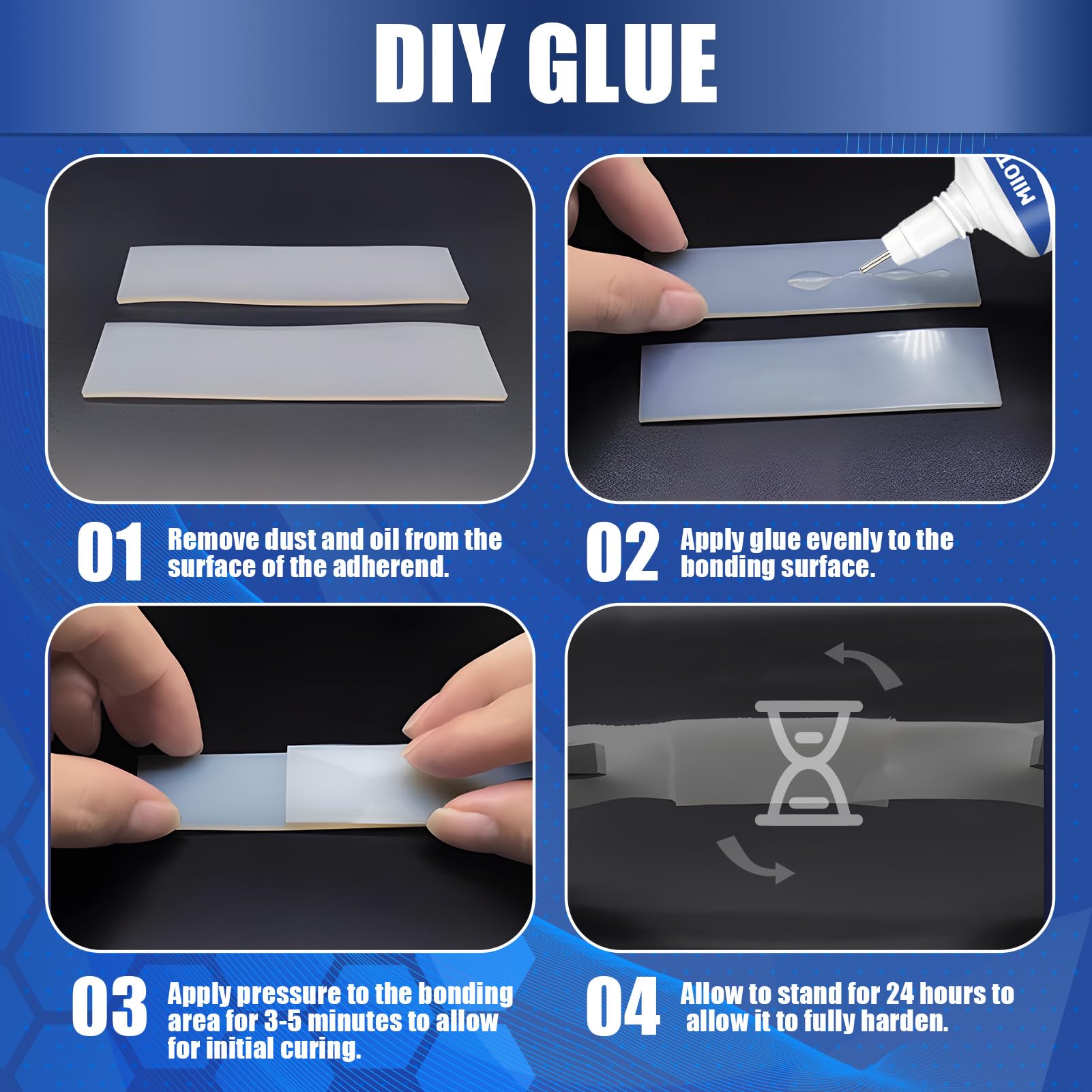 Colla Liquida Trasparente Per Modellismo - Asciugatura Rapida, Trasparente, Per Legno, Metallo, Plastica - Foto 11