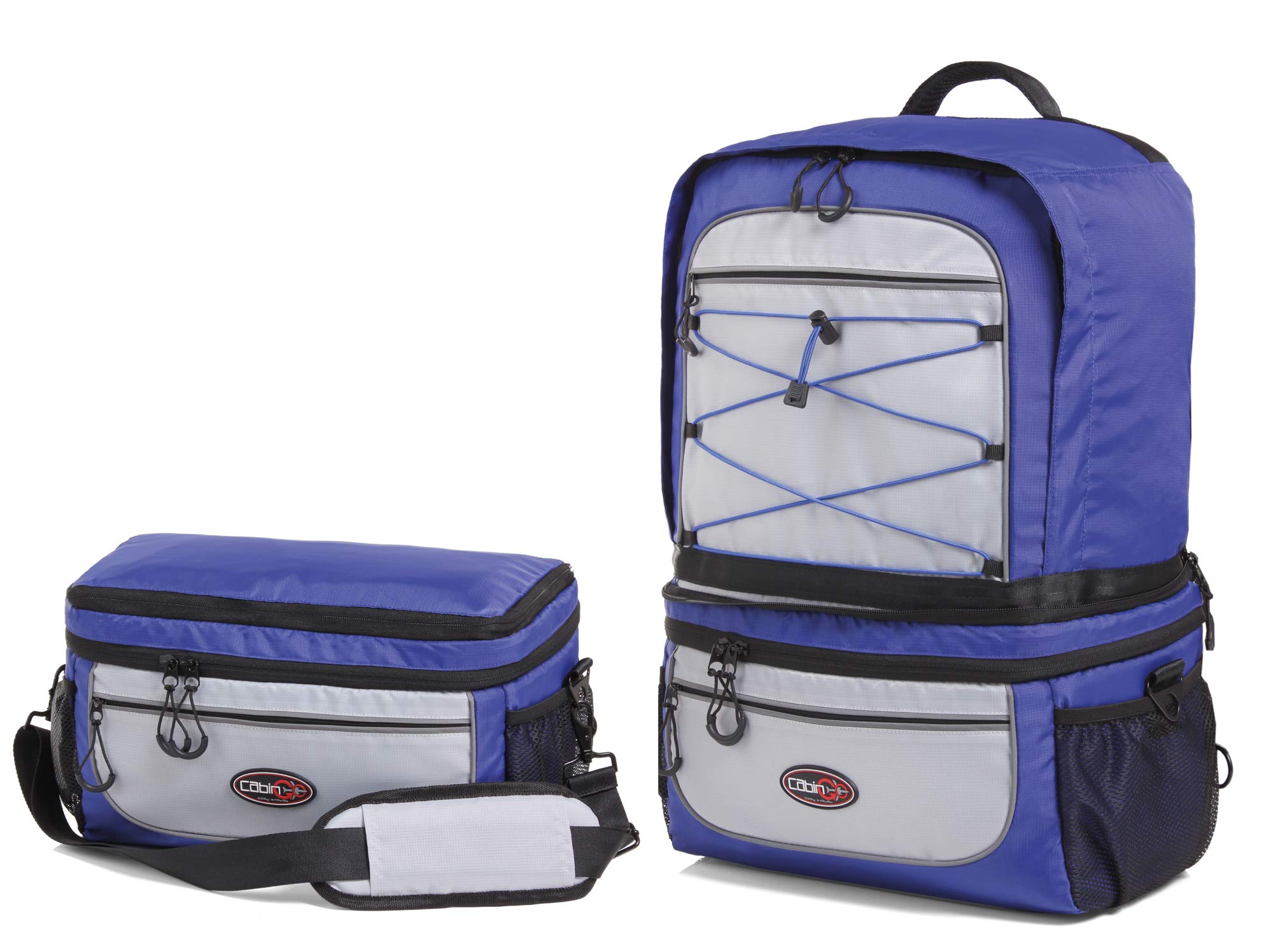 Borsone Cabina Convertibile In Zaino - 40x25x20cm, Ultraleggero Per Aereo, Sotto Il Sedile - Foto 10