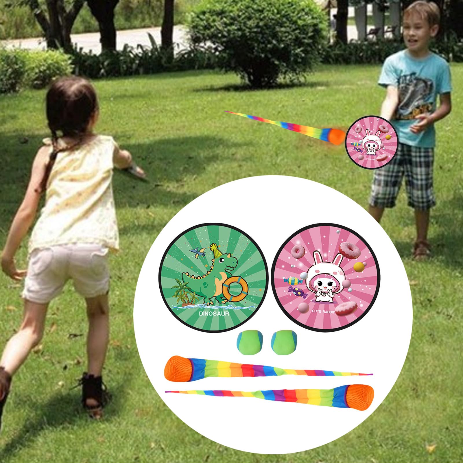 Générique Jeu De Lancer Et Rattrapage De Balle,Jouet D'Adresse Lancer Et Rattraper | Remplissage De Panier De Pâques, Loisirs Parent-Enfant Pour Piscine Plage École Et Jeux Extérieurs