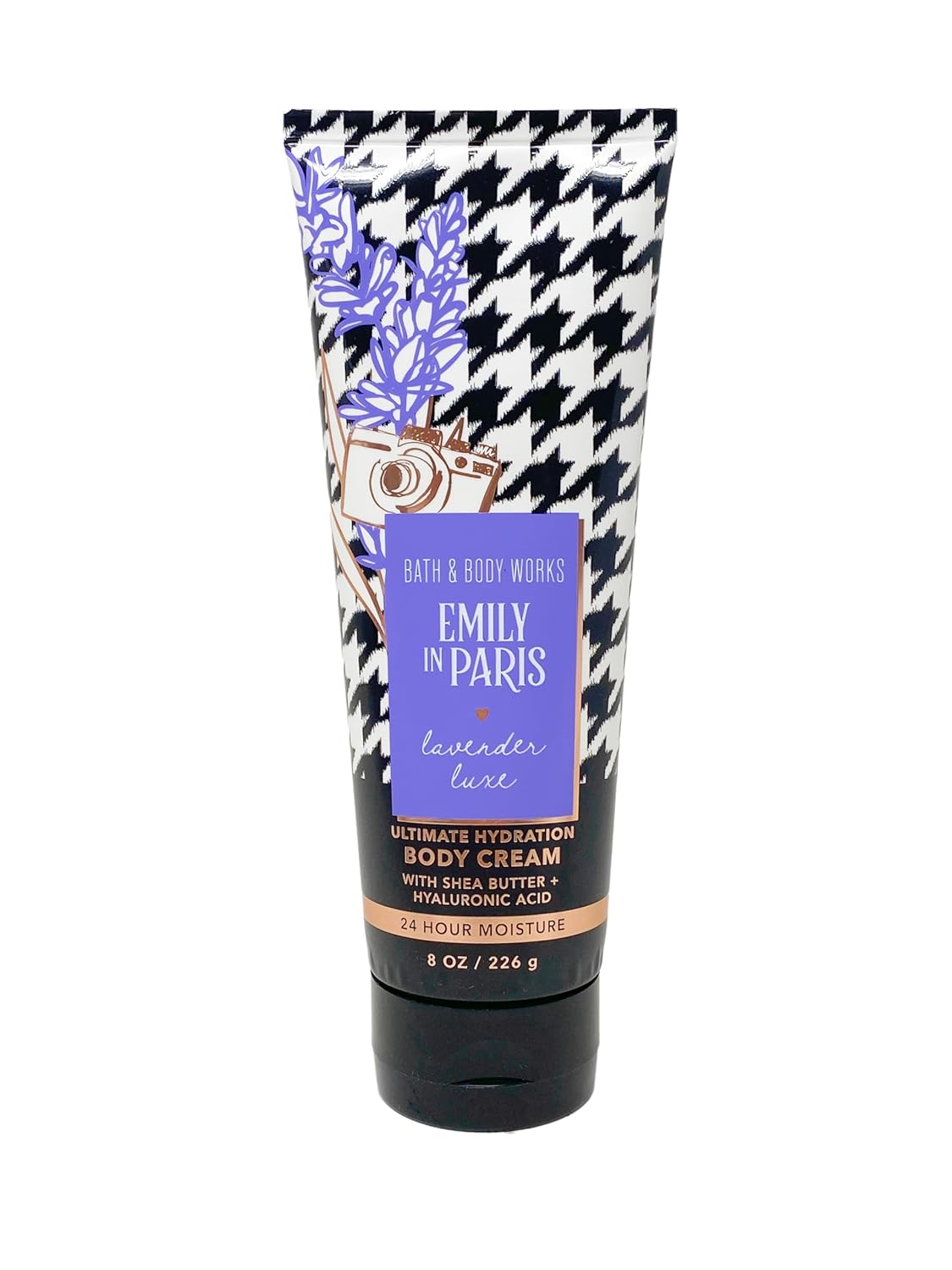 Bath & Body Works Emily In Paris Lavender Luxe - 2 Pack Of Body Cream with a Creamy Rose Bar Soap - Full Size - Image 2
