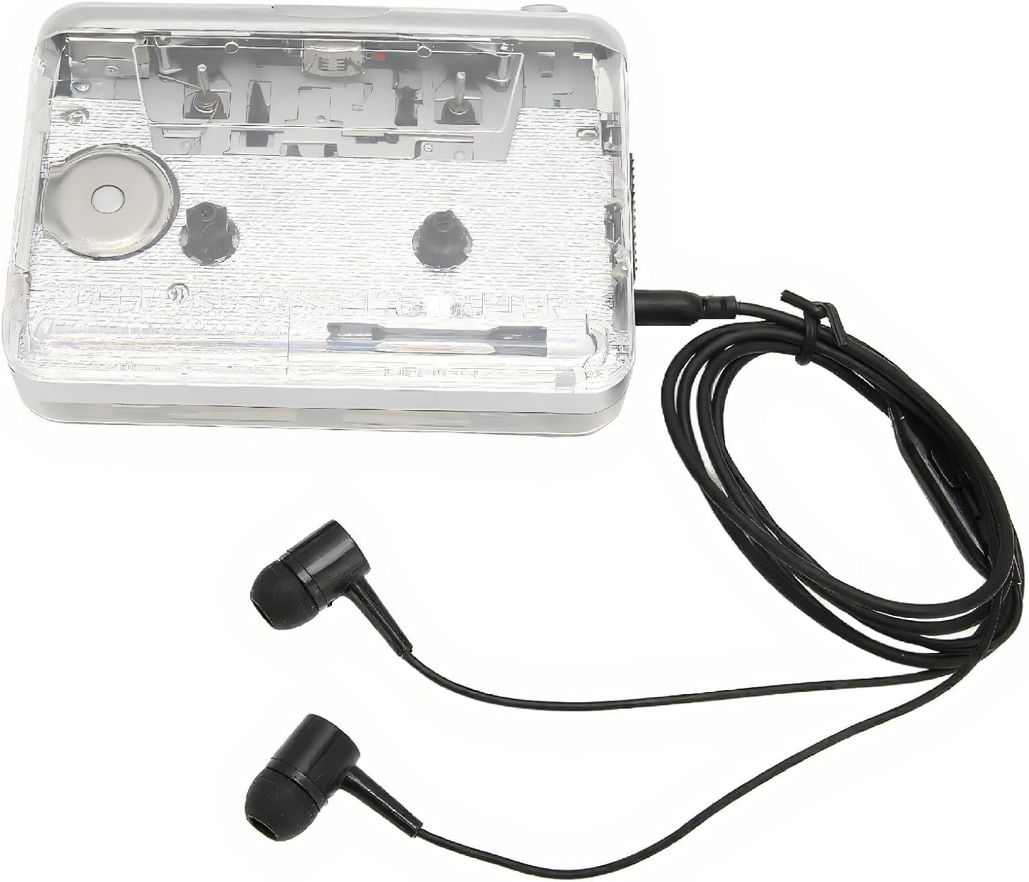 GOWENIC Cassette Player, USB Cassette to MP3 Converter Portable Cassette Music Player Tape to MP3 Player, with 3.5mm Headphone Jack, Compatible for OS X PC