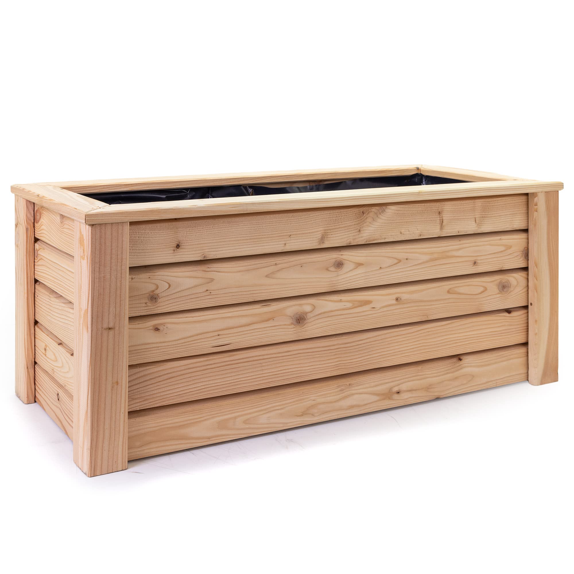 Pflanzkasten Lärche Primus 100 x 40 x 40 cm, für Außenbereich