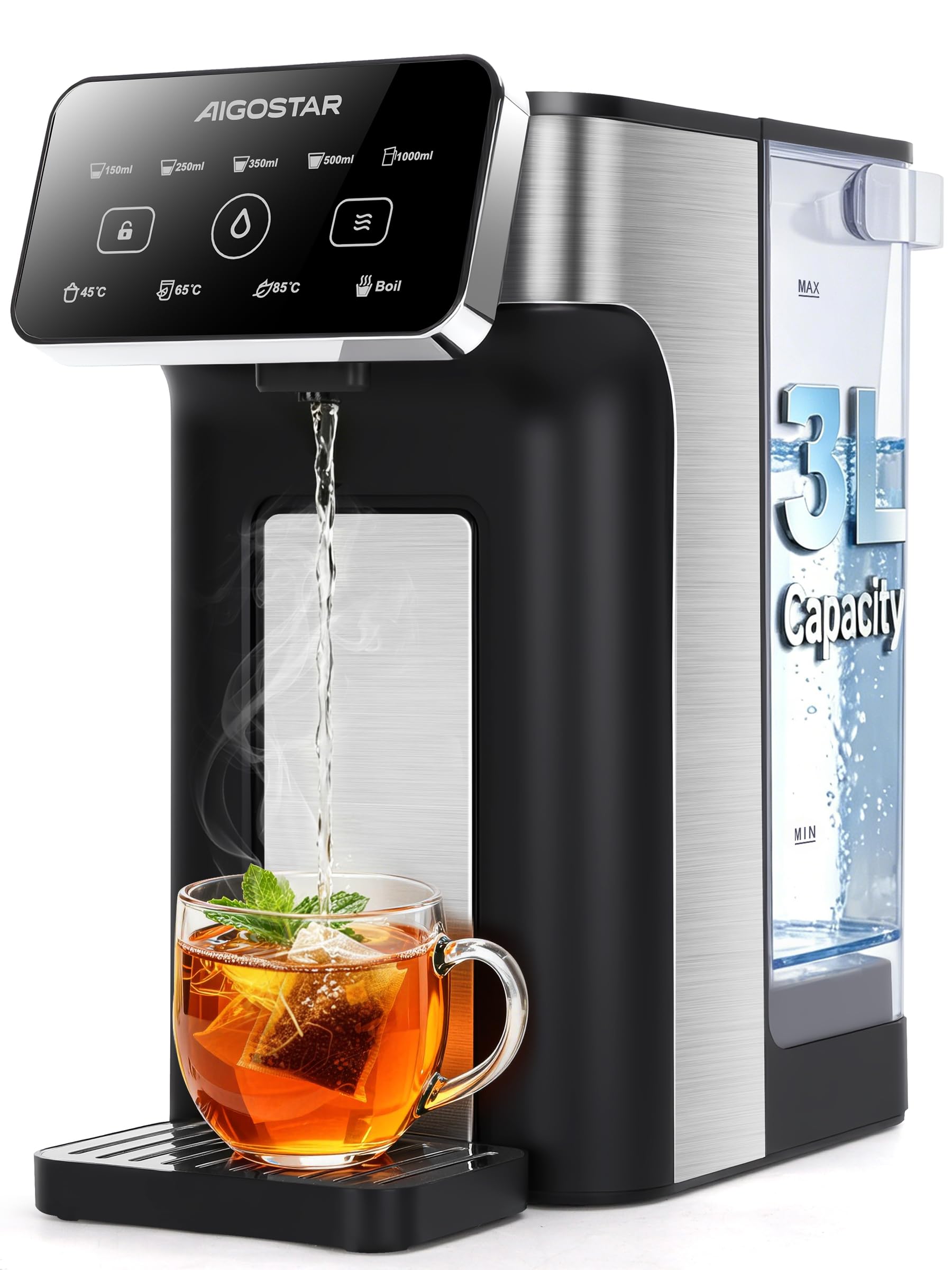 Distributeur d'eau chaude instantané : finie l'attente pour vos thés et cafés