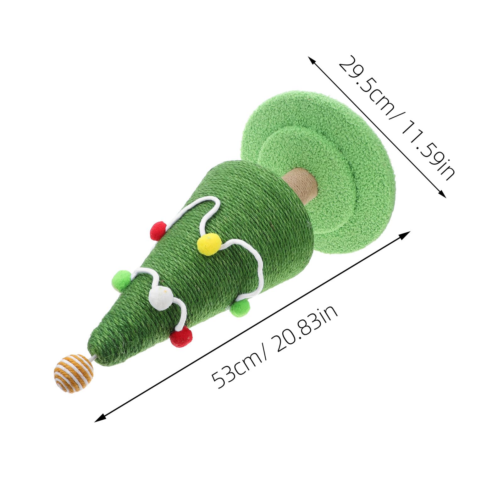 Weihnachtsbaum Kratzspielzeug Weihnachten Mottoparty für Kätzchen