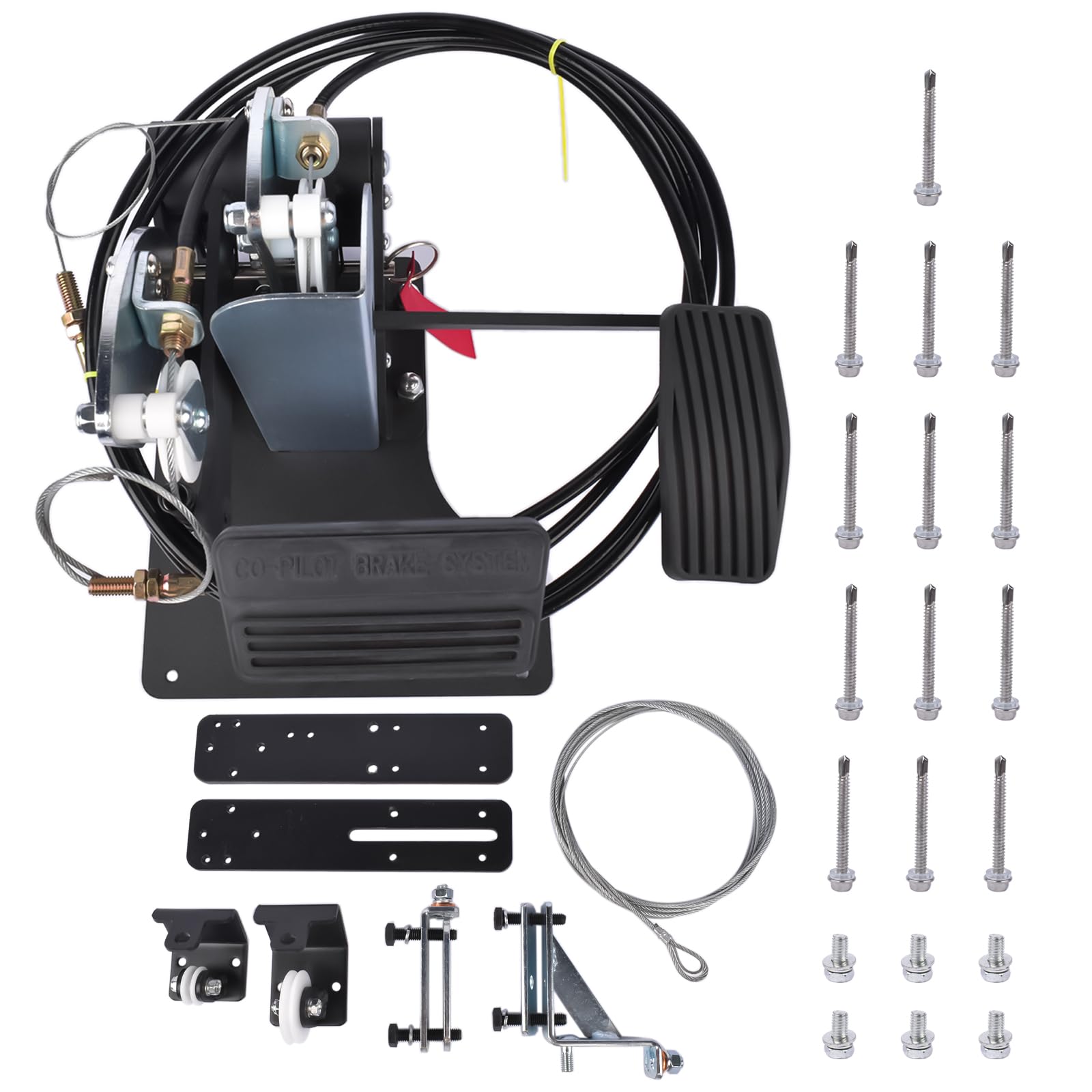ACAR-B7D Passenger Side Universal Gas And Brake Pedal Dual Control Car - View #7