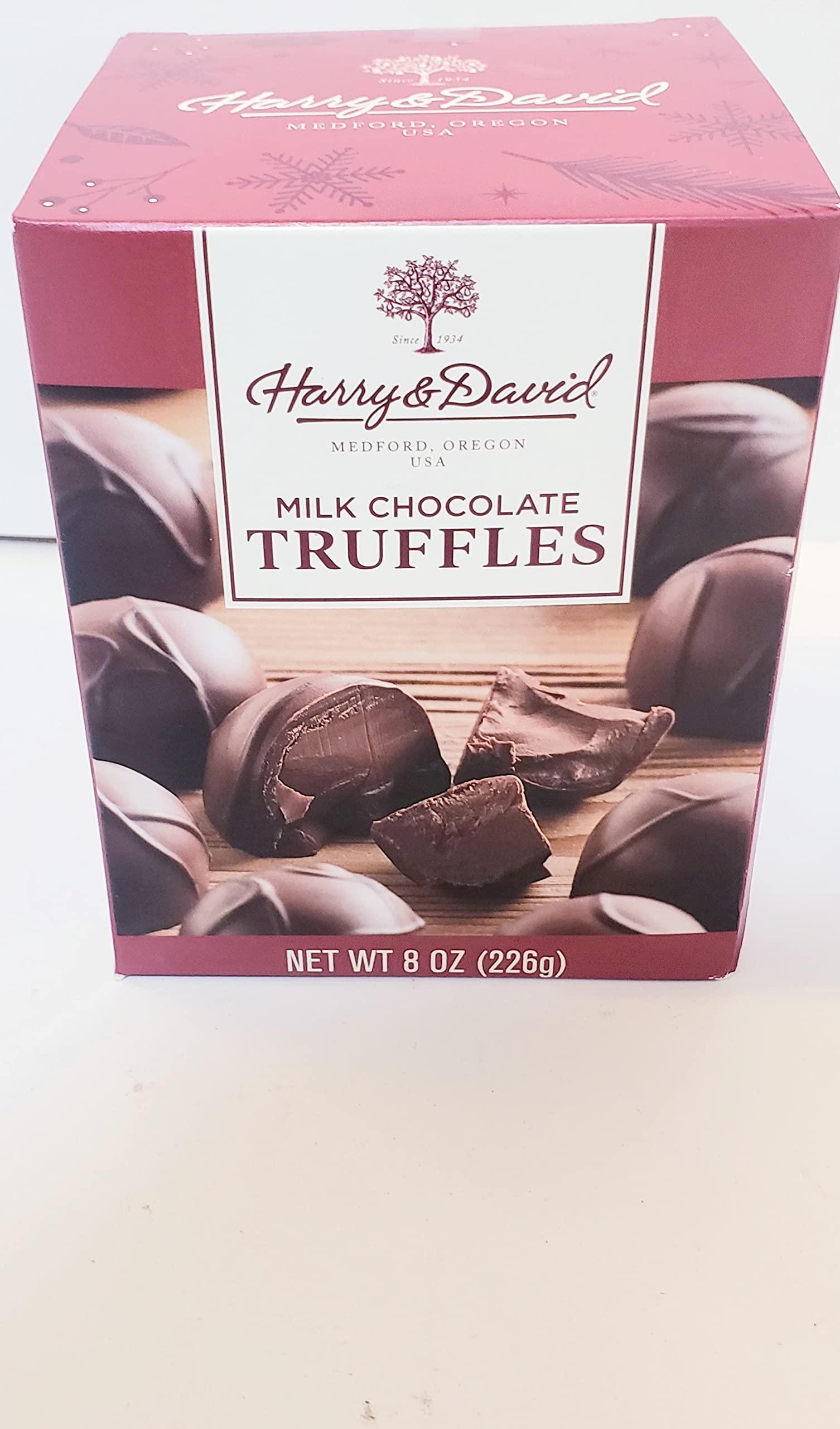 Harry and David Milk Chocolate Truffles, 8 oz