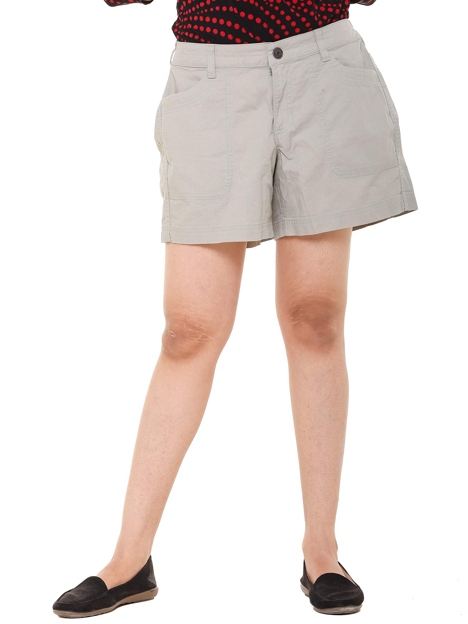 twist99 Women's Solid Cotton Linen Hot Shorts Casual wear-picture-49