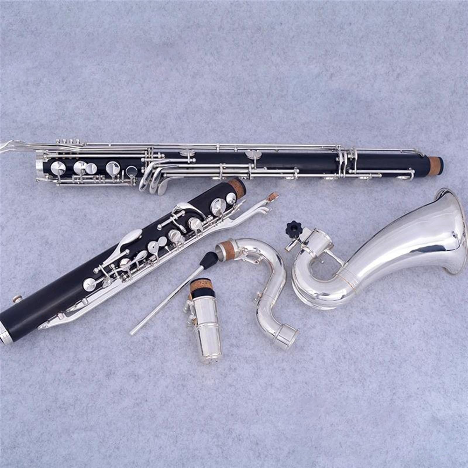 Clarinetto Set Clarinetto Basso Clarinetto Professionale Do Basso Strumenti Per Clarinetto Standard E Durevoli Suono Ricco