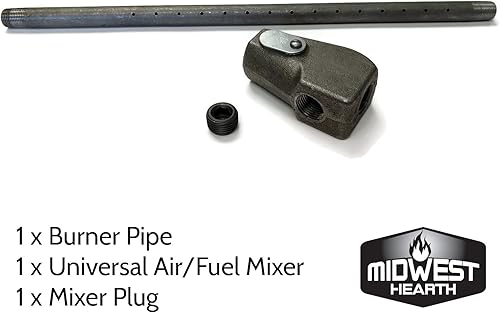 Miniatura 2 de Midwest Hearth Encendedor Universal de Troncos de Gas para Chimeneas de Leña ((LP) - Propano Líquido)