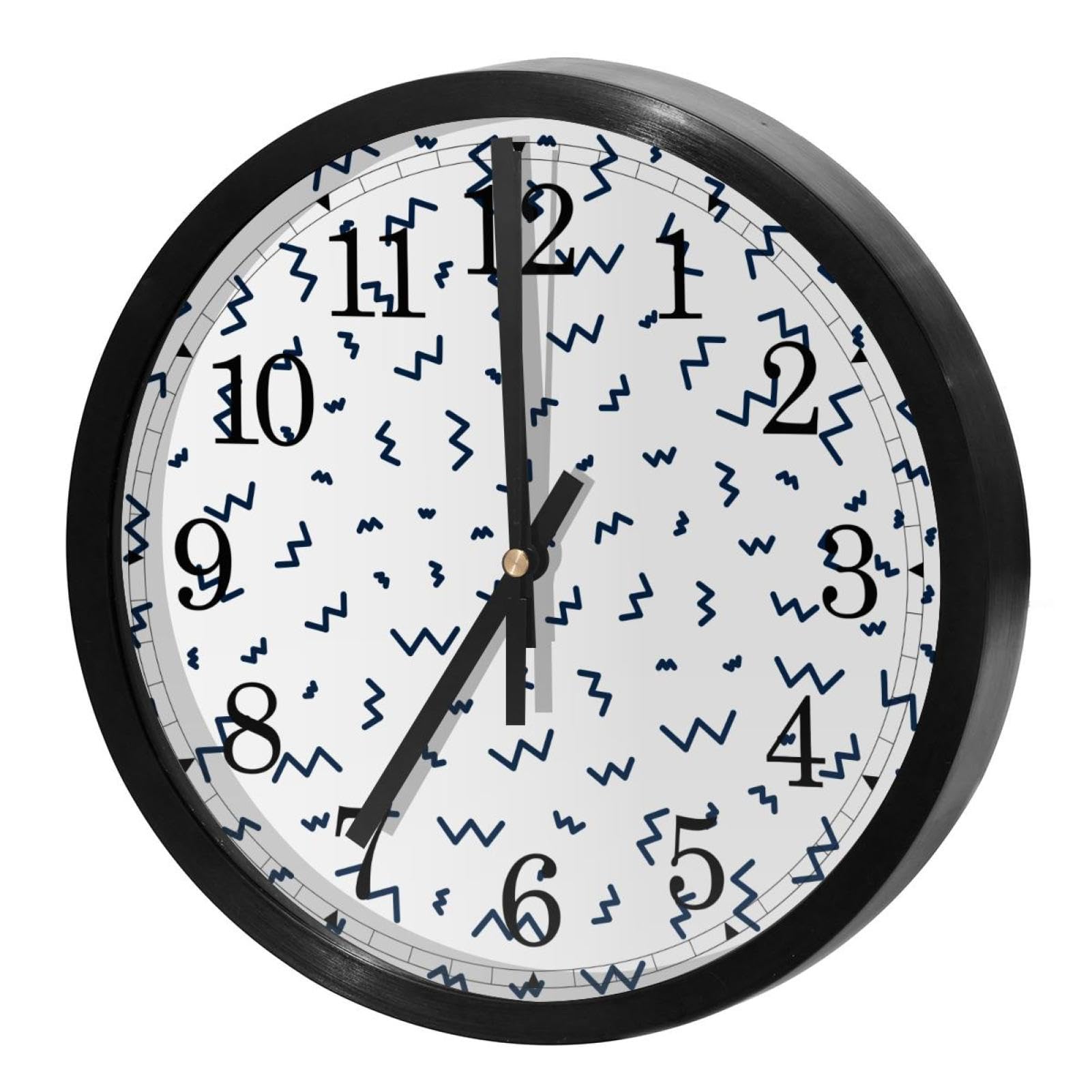 Horloge murale silencieuse sans tic-tac pour retrouver le calme au bureau et à la maison