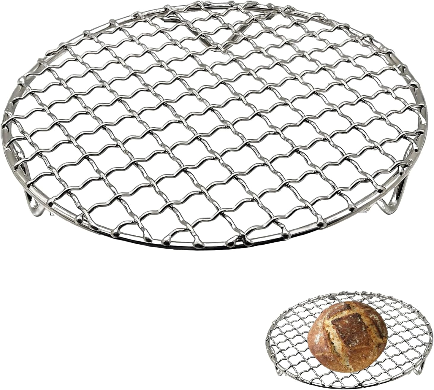 Frying Rack,Round Cooking Rack,Small Cooling Rack,For Air Fryer/Oven Use